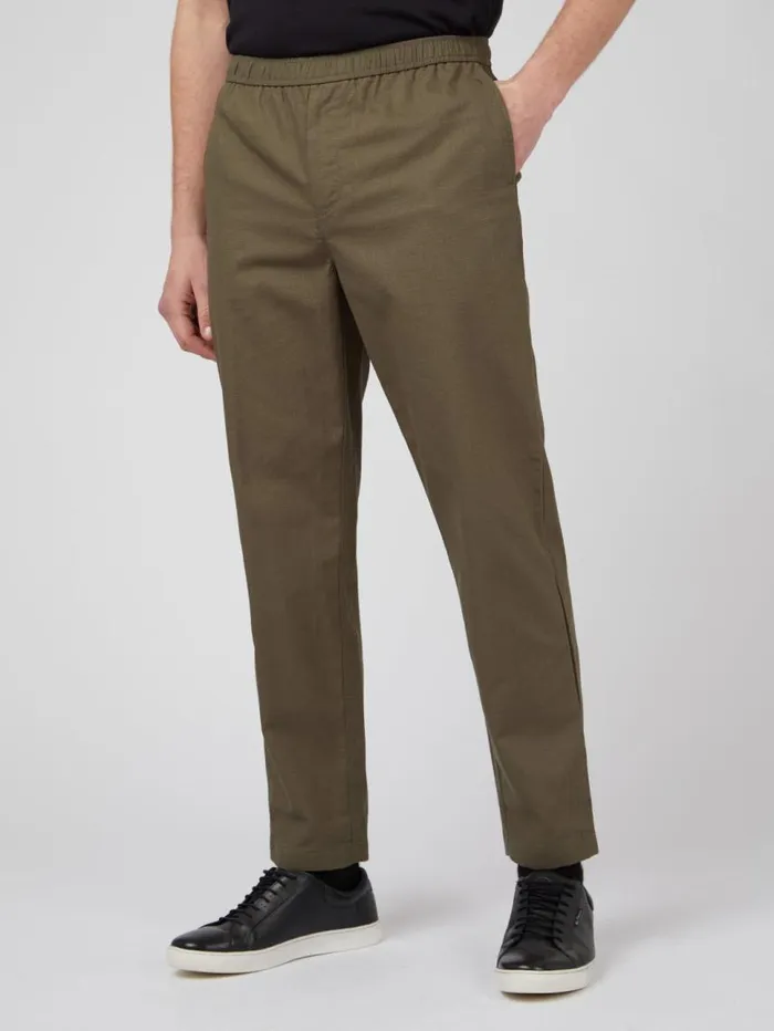 Men Ben Sherman Pants and Chinos Ripstop Casual Workwear Trousers