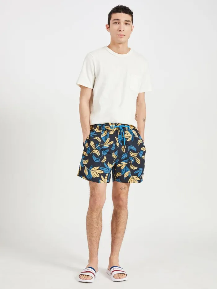 Men Ben Sherman Shorts The Bowman Printed Swim Shorts