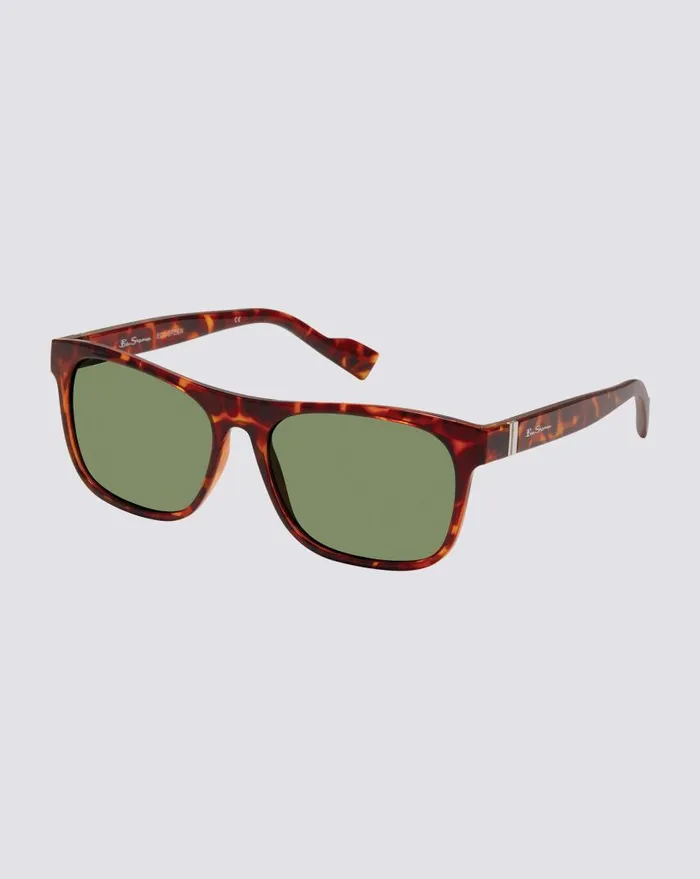 Men Ben Sherman Sunglasses Harry Polarized EcoGreen Sunglasses 8211 Tortoise