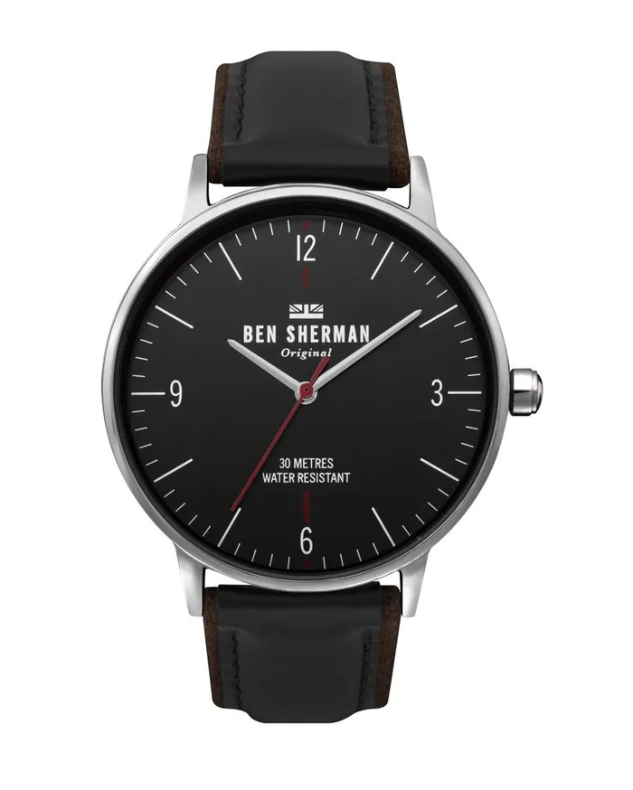 Men Ben Sherman Watches Portobello Dandy Watch 8211 BlackBlackSilver