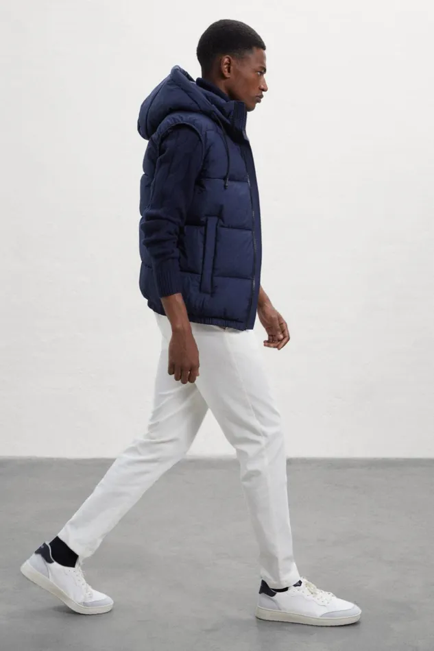Men Blue Dablam Vest Ecoalf Vests