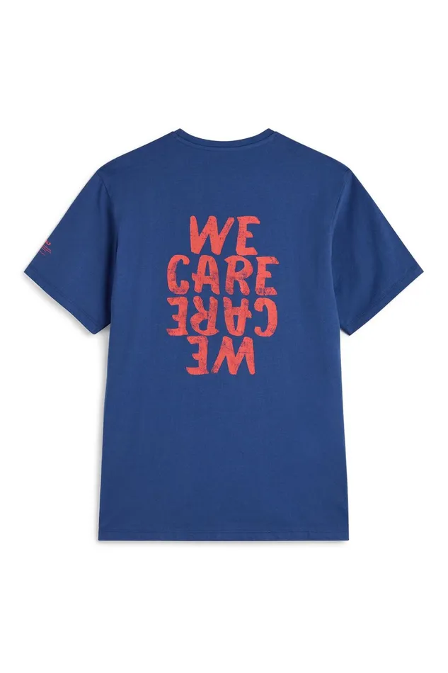 Men Blue Vence TShirt Ecoalf TShirts