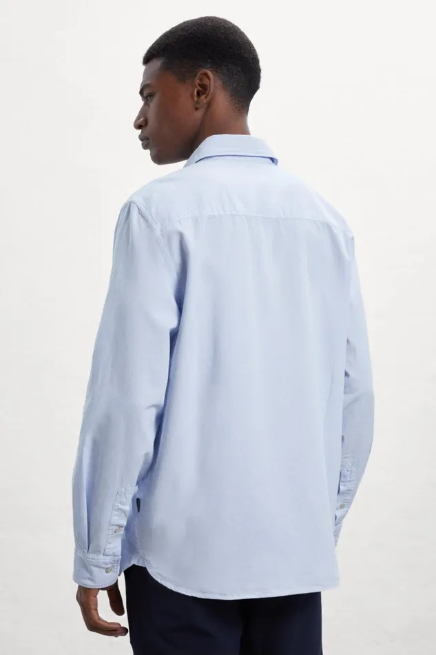 Men Blue Yrati Shirt Ecoalf Shirts