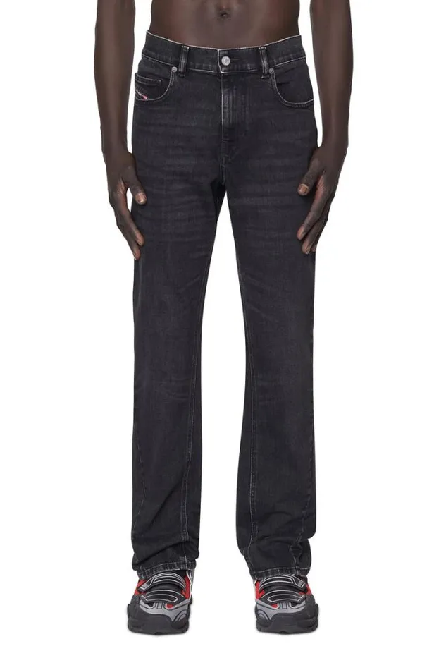 Men Bootcut Jeans 2021 DVocs 09b83 Blackdark Grey Diesel Bootcut