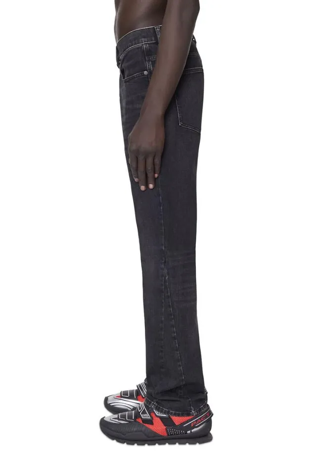 Men Bootcut Jeans 2021 DVocs 09b83 Blackdark Grey Diesel Bootcut