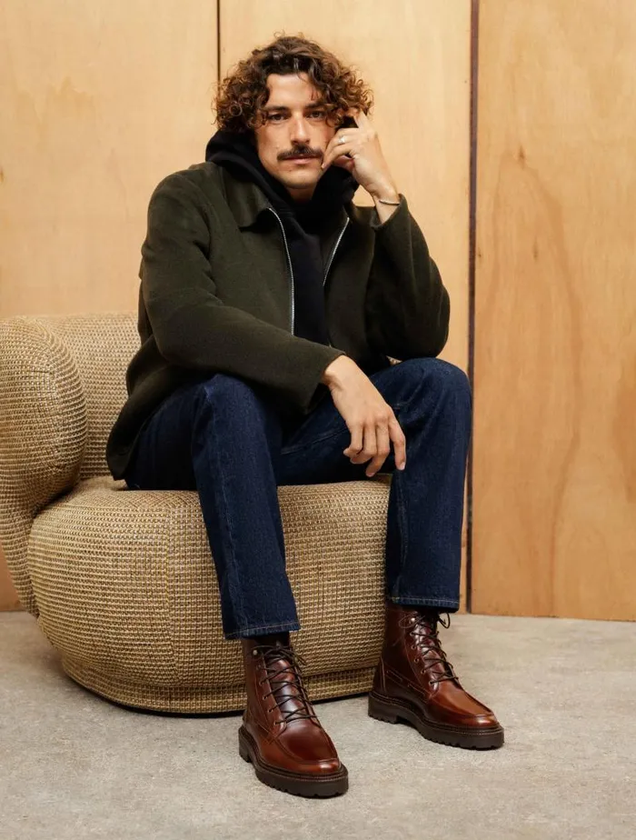 Men Boots Bobbies Harold Coffee Liqueur