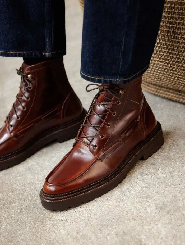 Men Boots Bobbies Harold Coffee Liqueur