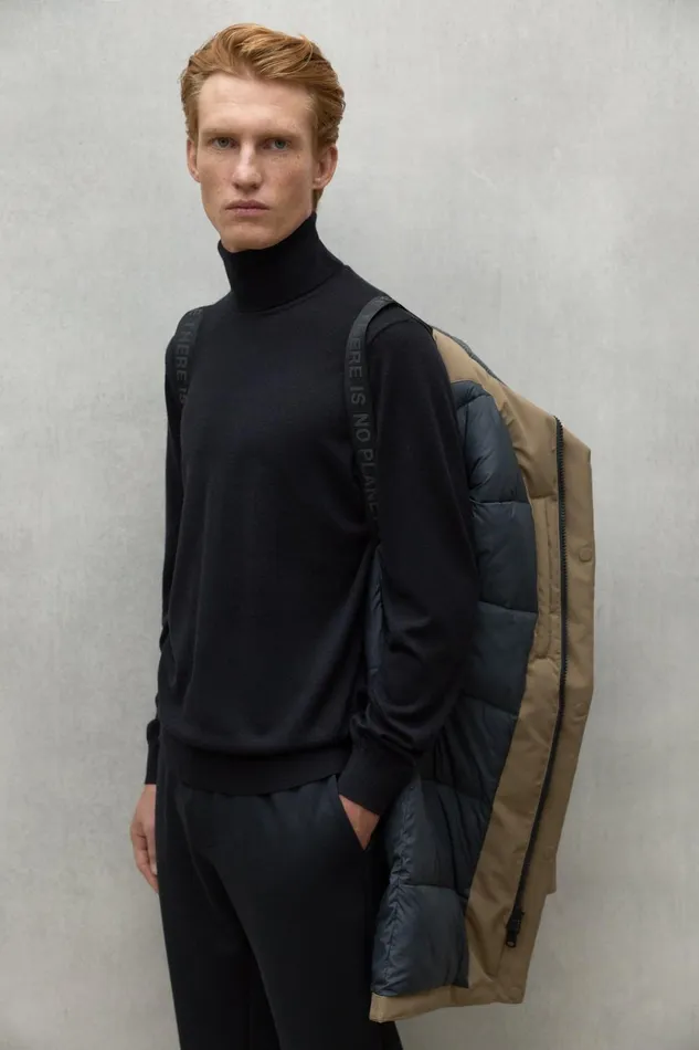 Men Brown Noshaq Coat Ecoalf Coats And Jackets