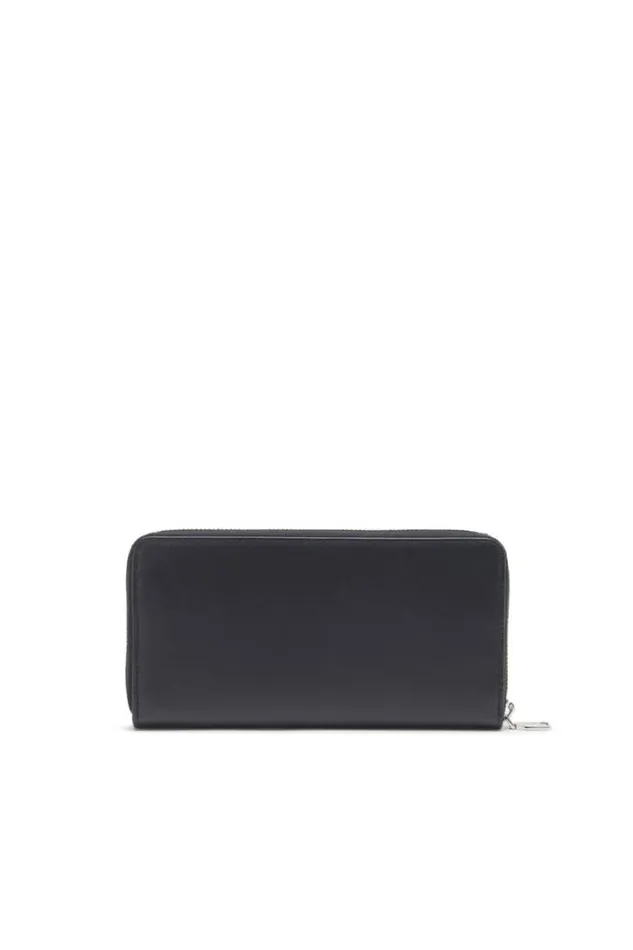 Men Continental Zip L Blackorange Diesel Wallets Men Continental Zip L Blackorange Diesel Wallets