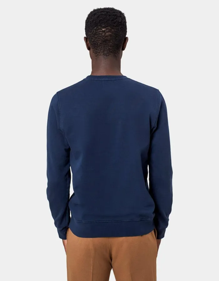 Men Crewneck Sweatshirts Colorful Standard Classic Organic Crew Misty Brown