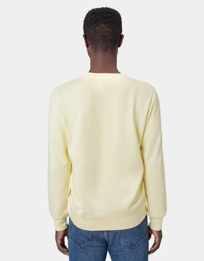 Men Crewneck Sweatshirts Colorful Standard Classic Organic Crew Raspberry Pink