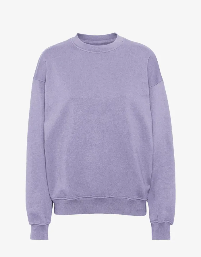 Men Crewneck Sweatshirts Colorful Standard Organic Oversized Crew Purple Jade Men Crewneck Sweatshirts Colorful Standard Organic Oversized Crew Purple Jade