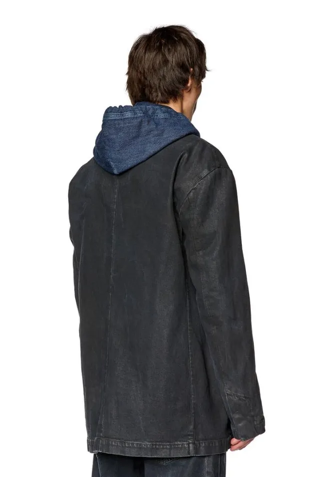 Men DBlazS Black Diesel Outerwear And Jackets Men DBlazS Black Diesel Outerwear And Jackets