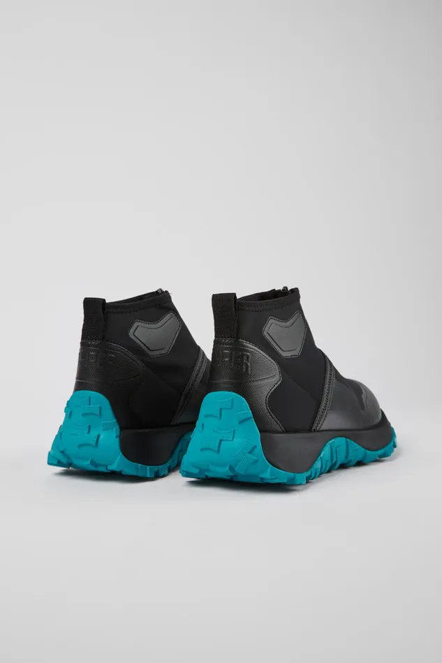 Men Drift Trail VIBRAM Black Recycled PET Ankle Boots Camper Sneakers Men Drift Trail VIBRAM Black Recycled PET Ankle Boots Camper Sneakers
