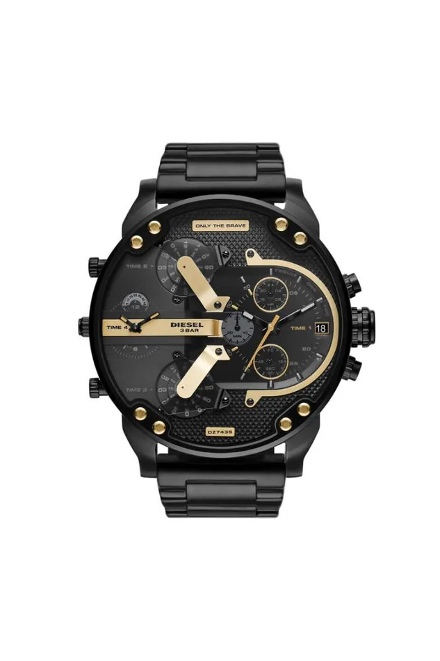 Men Dz7435 Black Diesel Watches