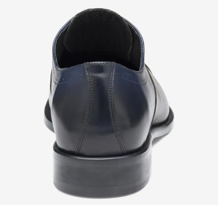 Men Ellsworth Cap Toe Navybrown Italian Calfskin JohnstonandMurphy LaceUps Men Ellsworth Cap Toe Navybrown Italian Calfskin JohnstonandMurphy LaceUps