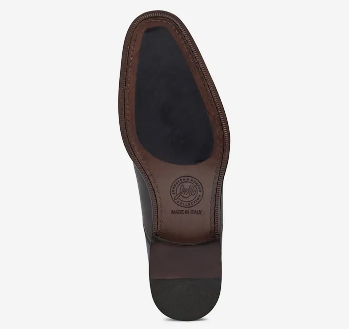 Men Ellsworth Cap Toe Navybrown Italian Calfskin JohnstonandMurphy LaceUps Men Ellsworth Cap Toe Navybrown Italian Calfskin JohnstonandMurphy LaceUps