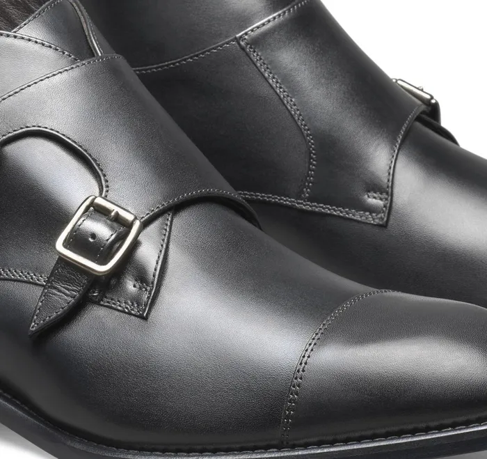 Men Ellsworth Double Buckle Boot Black Italian Calfskin JohnstonandMurphy SlipOns and Loafers Men Ellsworth Double Buckle Boot Black Italian Calfskin JohnstonandMurphy SlipOns and Loafers