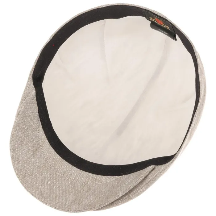 Men Flat Caps Mayser Sidney Linen Flat Cap Beige Men Flat Caps Mayser Sidney Linen Flat Cap Beige