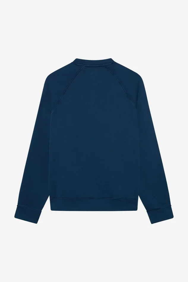 Men Foz Sweatshirt Navy Blue Ecoalf Sweatshirts