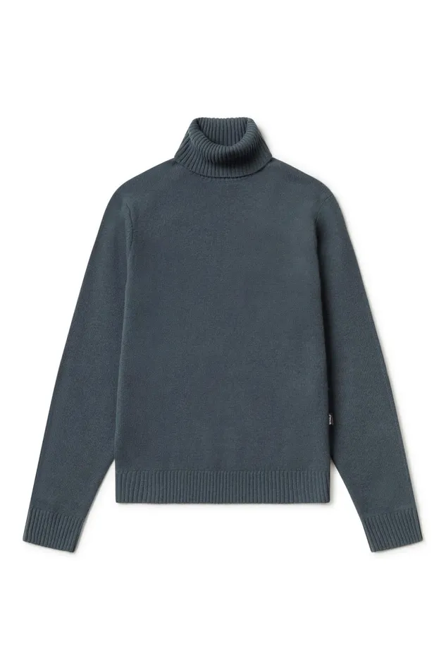 Men Green Brun Sweater Ecoalf Knitwear