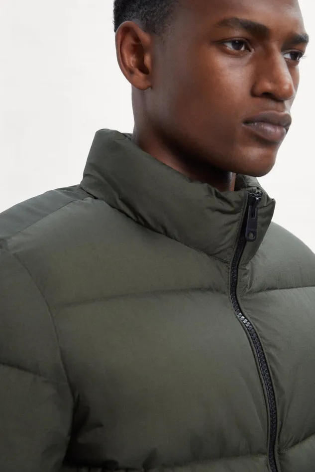 Men Green Dablam Jacket Ecoalf Coats And Jackets