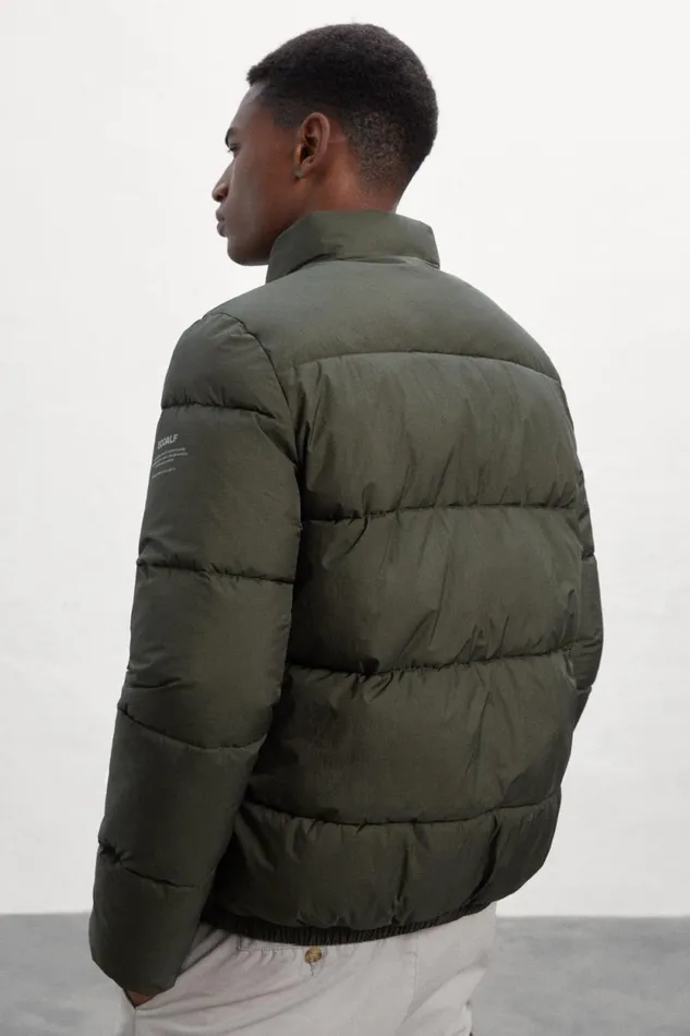Men Green Dablam Jacket Ecoalf Coats And Jackets
