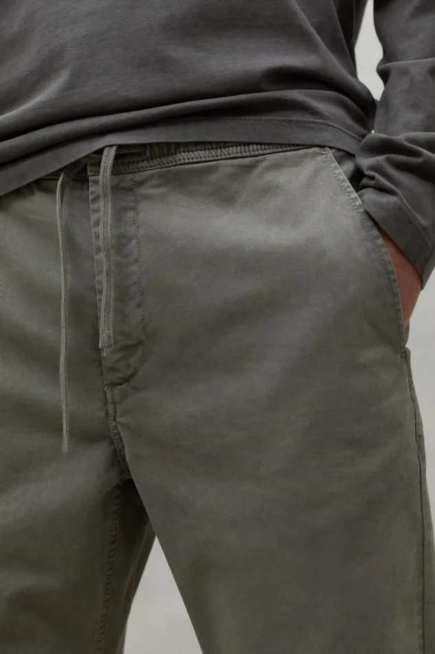 Men Green Ethic Trousers Ecoalf Trousers