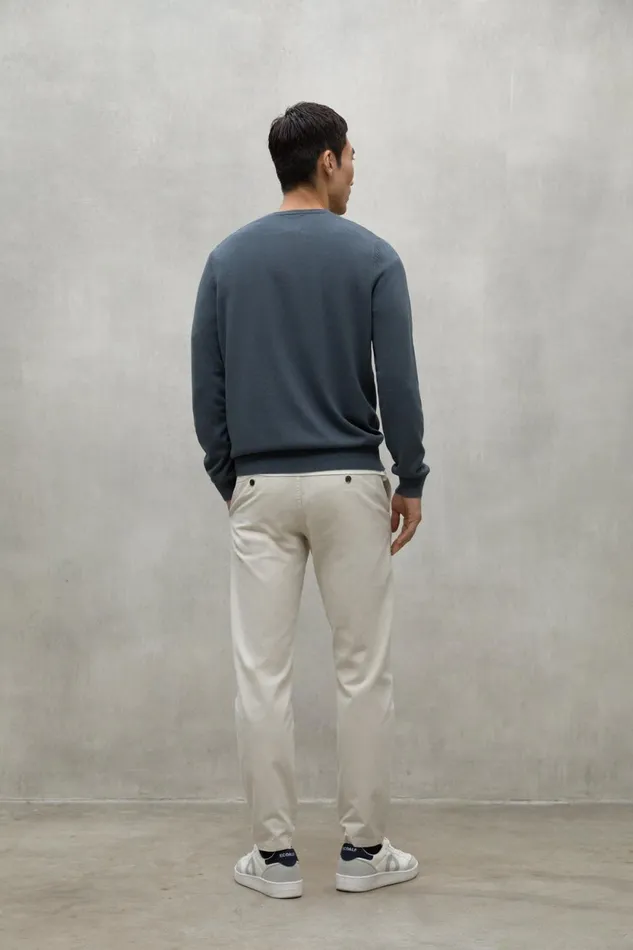 Men Green Ferro Sweater Ecoalf Knitwear