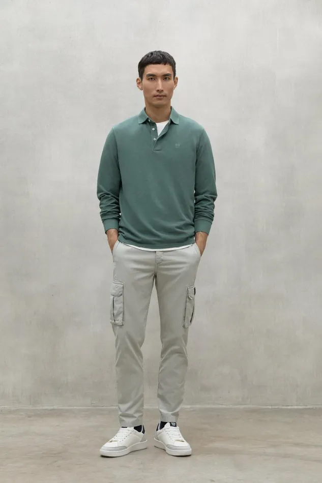 Men Green Ted Polo Shirt Ecoalf Polos
