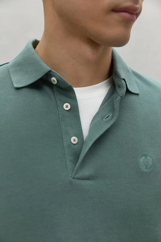 Men Green Ted Polo Shirt Ecoalf Polos