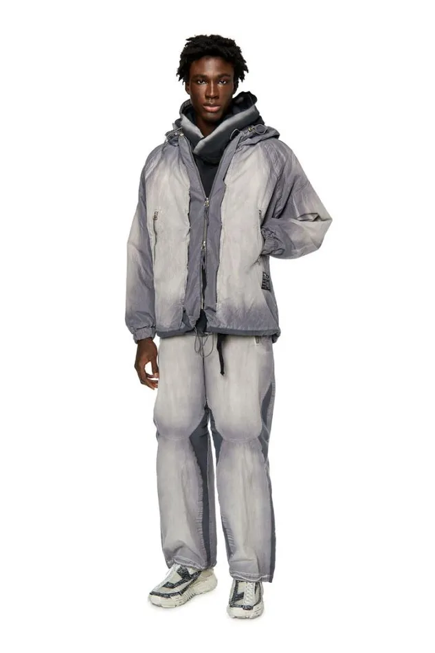 Men JRoundt10 Light Grey Diesel Outerwear And Jackets