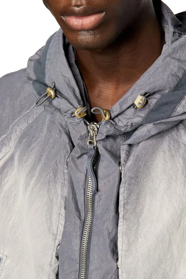 Men JRoundt10 Light Grey Diesel Outerwear And Jackets Men JRoundt10 Light Grey Diesel Outerwear And Jackets