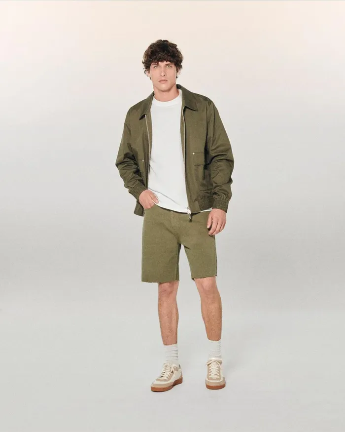 Men Jeans From Future Shorts Bermuda Jack Khaki