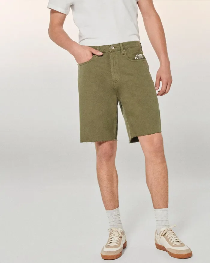 Men Jeans From Future Shorts Bermuda Jack Khaki