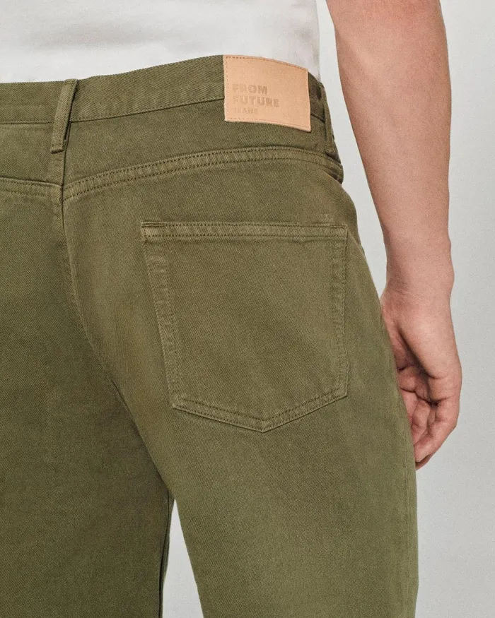 Men Jeans From Future Shorts Bermuda Jack Khaki
