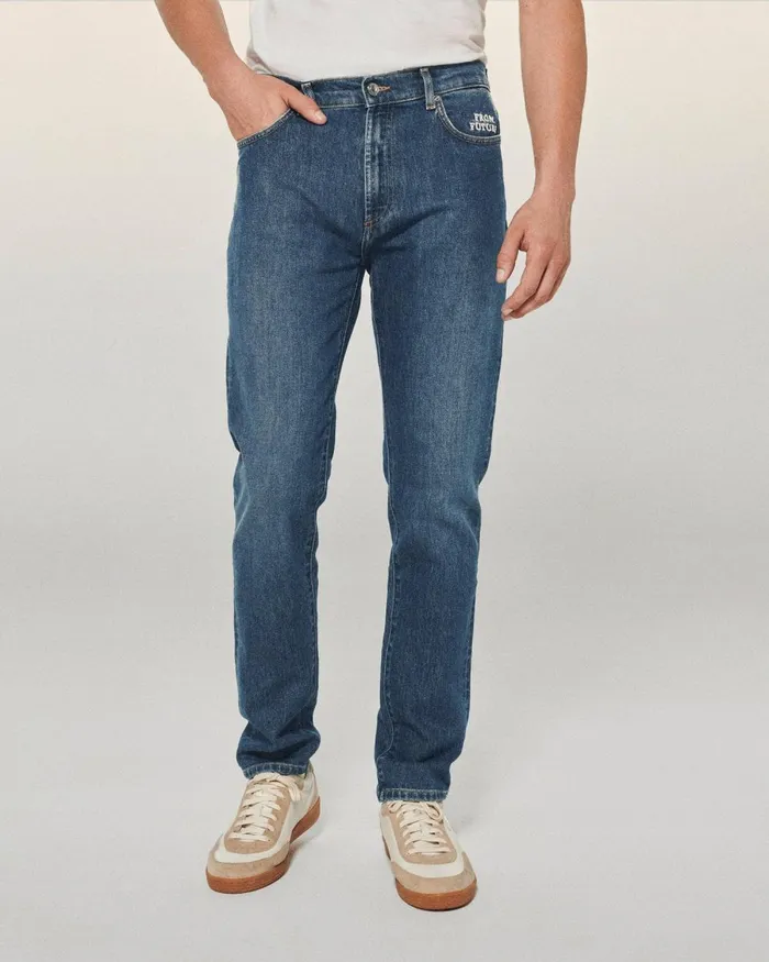 Men Jeans From Future Slim Fit Jacob Jeans Light Blue