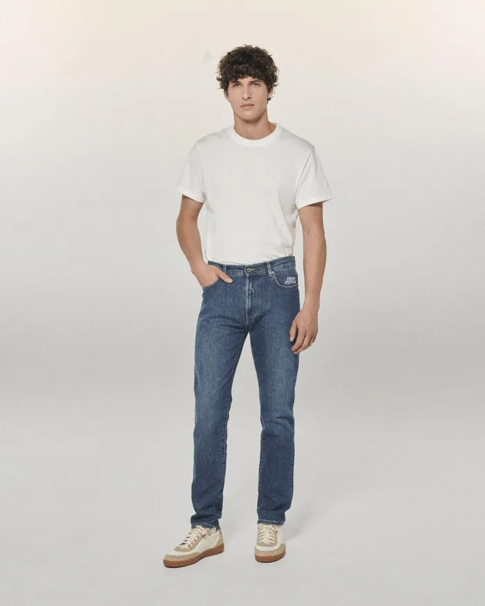 Men Jeans From Future Slim Fit Jacob Jeans Light Blue