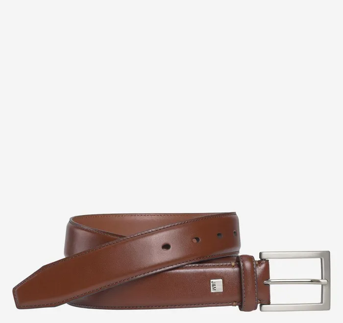 Men Johnston and Murphy Dress Belt Saddle Tan JohnstonandMurphy Belts