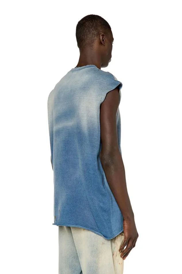 Men KAddis Blue Diesel Knitwear Men KAddis Blue Diesel Knitwear