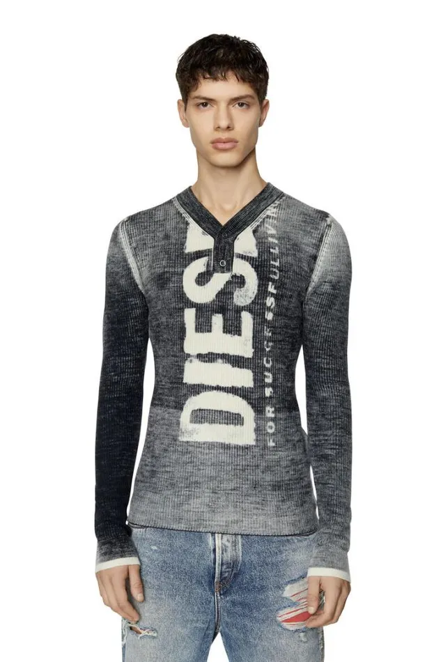 Men KAtullus Black Diesel Knitwear Men KAtullus Black Diesel Knitwear