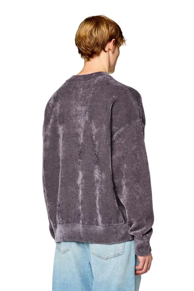Men KTria Grey Diesel Knitwear Men KTria Grey Diesel Knitwear