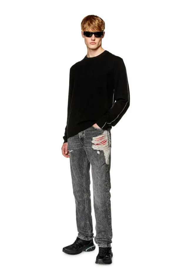 Men KVromo Black Diesel Knitwear