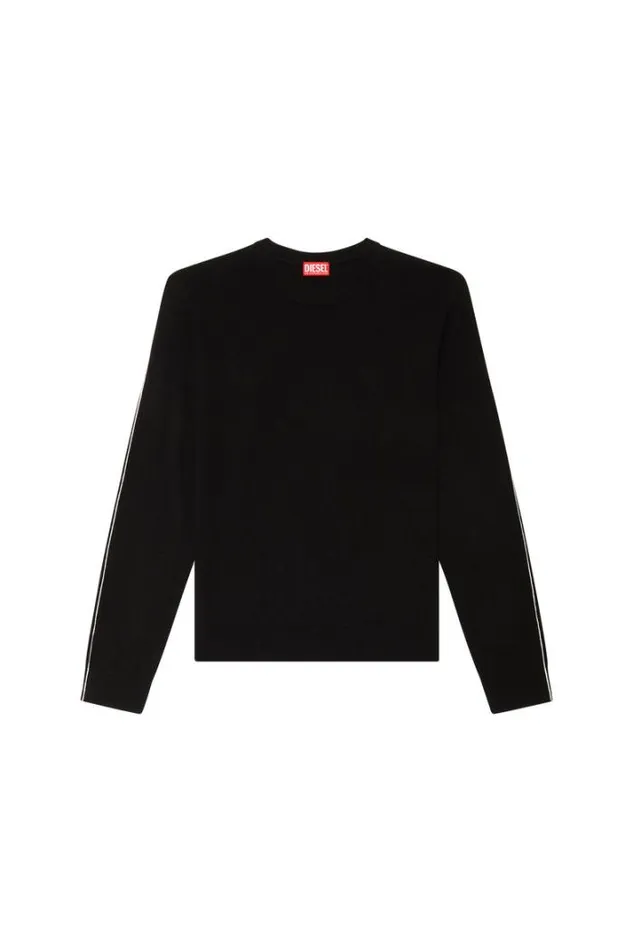 Men KVromo Black Diesel Knitwear Men KVromo Black Diesel Knitwear