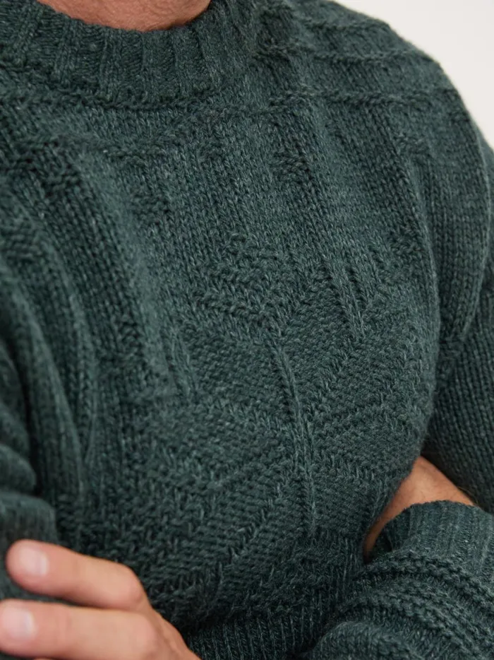Men Knitwear Fat Face Dark Teal Snowflake Knitted Jumper Men Knitwear Fat Face Dark Teal Snowflake Knitted Jumper