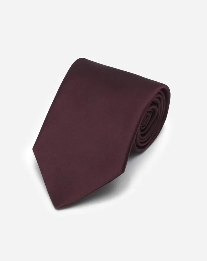 Men Lanvin Scarves Lanvin Tie In Satin Burgundy Men Lanvin Scarves Lanvin Tie In Satin Burgundy