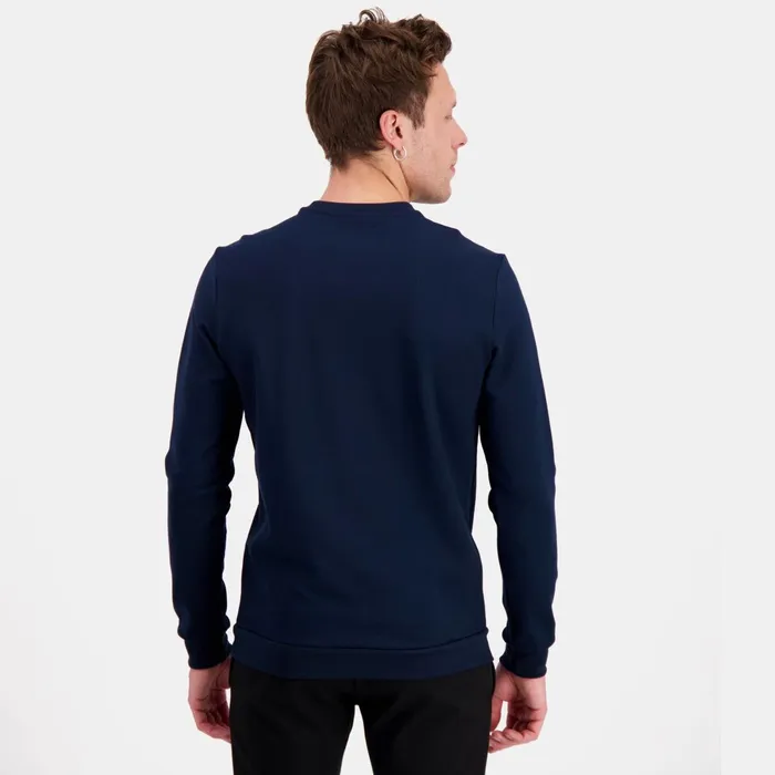 Men Le Coq Sportif Sweatshirts Coq D039or RoundNeck Sweatshirtshirt Dark Velvet