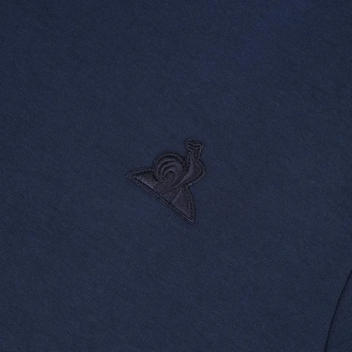 Men Le Coq Sportif Sweatshirts Ton Sur Ton Hoodie Dark Velvet