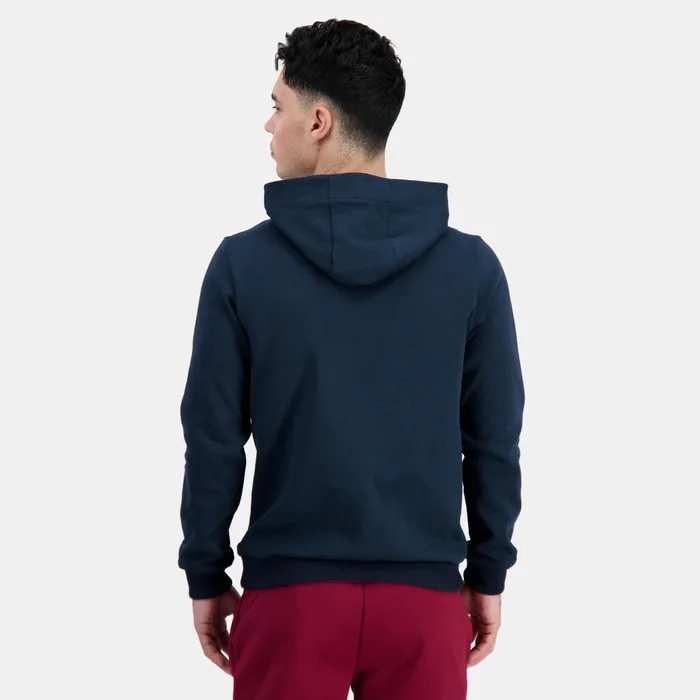 Men Le Coq Sportif Sweatshirts Ton Sur Ton Hoodie Dark Velvet