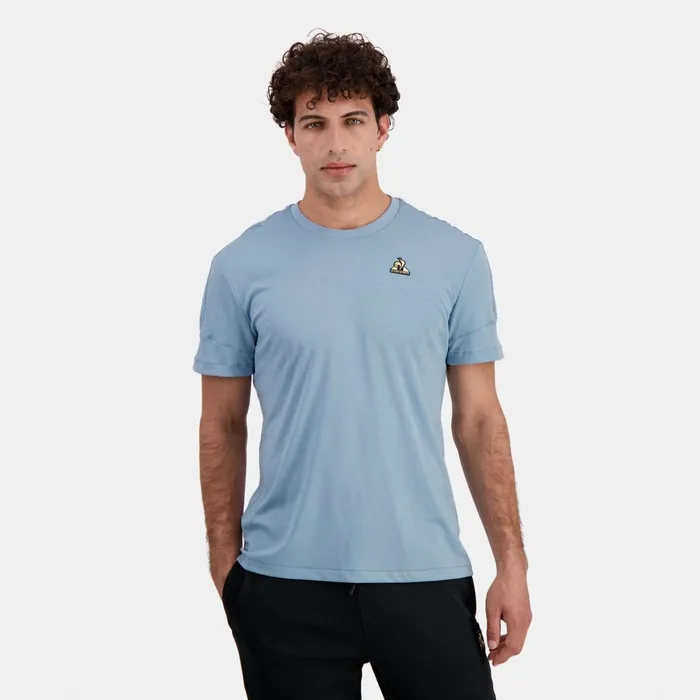 Men Le Coq Sportif Tshirts And Tops Coq D039or TShirt Faded Denim